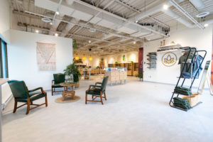 Inside the best Ottawa Bank street Flower Haze cannabis boutique local and nearby you