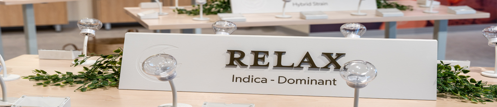 relax indica dominant strains at Flower Haze Ottawa Boutique Cannabis Store