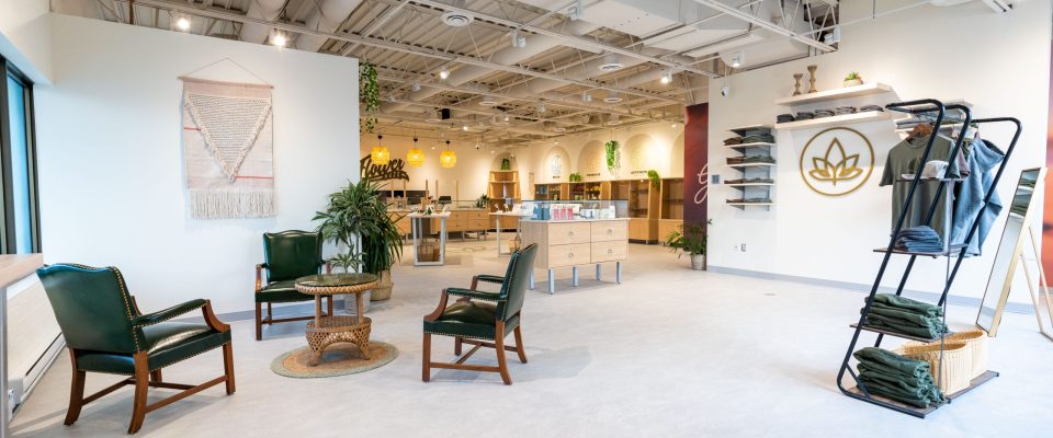 Inside the best Ottawa Bank street Flower Haze cannabis boutique local and nearby you